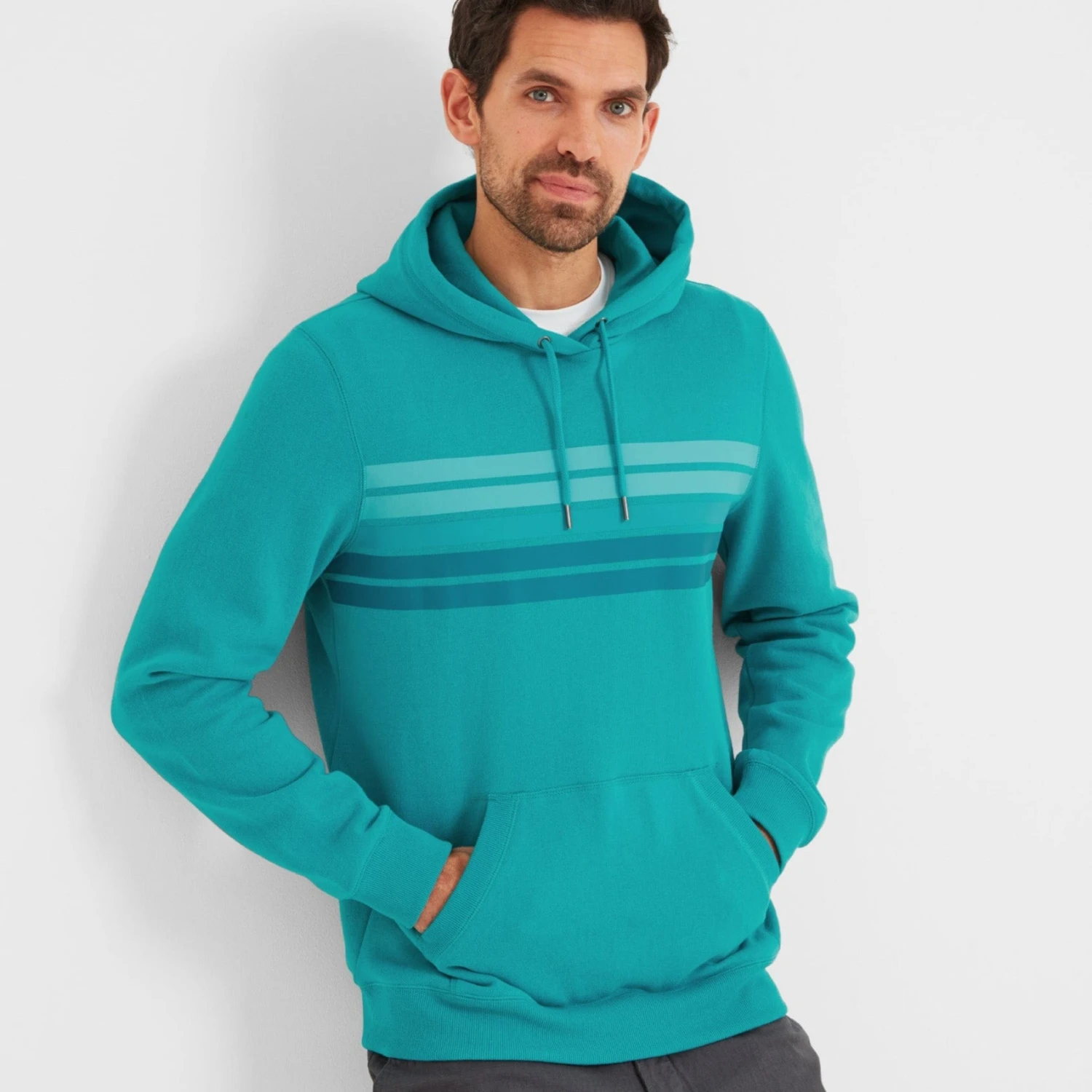 Embleton Mens Hoody - Sea Green 3 Embleton Mens Hoody - Sea Green