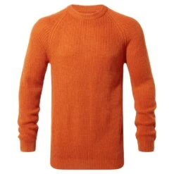 Ezio Mens Jumper - Dark Orange -Fashion General Store 61856 EZIO001