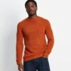 Ezio Mens Jumper - Dark Orange 2 Ezio Mens Jumper - Dark Orange -Fashion General Store 61856 EZIO001 2