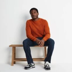 Ezio Mens Jumper - Dark Orange -Fashion General Store 61856 EZIO001 6