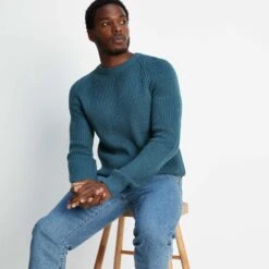 Ezio Mens Jumper - Petrol Blue -Fashion General Store 61856 EZIO002 7