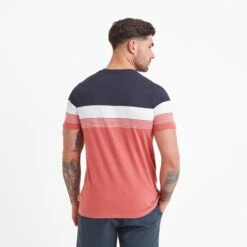 Farndon Mens T-Shirt - Washed Red -Fashion General Store 61856 FARND001 3
