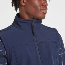 Feizor Mens Shower Resistant Softshell Gilet - Navy -Fashion General Store 61856 FEIZ021 4