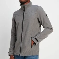 Feizor Mens Shower Resistant Softshell Jacket - Dark Grey Marl -Fashion General Store 61856 FEIZ033 5