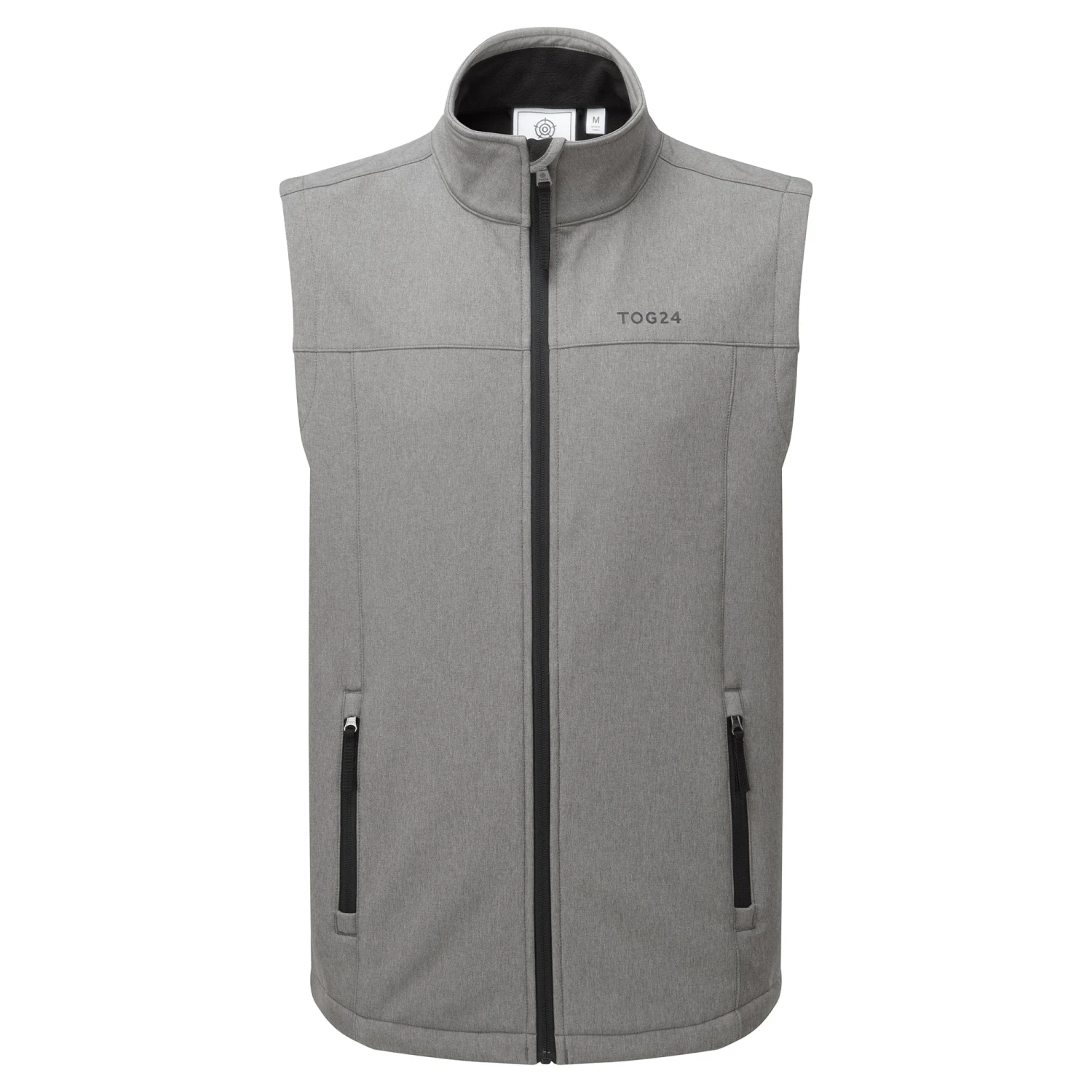Feizor Mens Shower Resistant Softshell Gilet - Grey Marl 5 Feizor Mens Shower Resistant Softshell Gilet - Grey Marl - Image 3