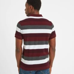 Flaxby Mens Polo - Deep Port 11 Flaxby Mens Polo - Deep Port -Fashion General Store 61856 FLAXB001 3