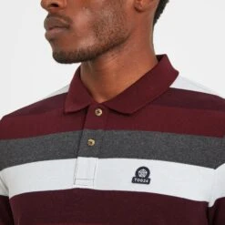 Flaxby Mens Polo - Deep Port 14 Flaxby Mens Polo - Deep Port -Fashion General Store 61856 FLAXB001 4