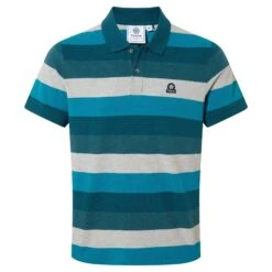Flaxby Mens Polo - Lagoon Blue -Fashion General Store 61856 FLAXB002
