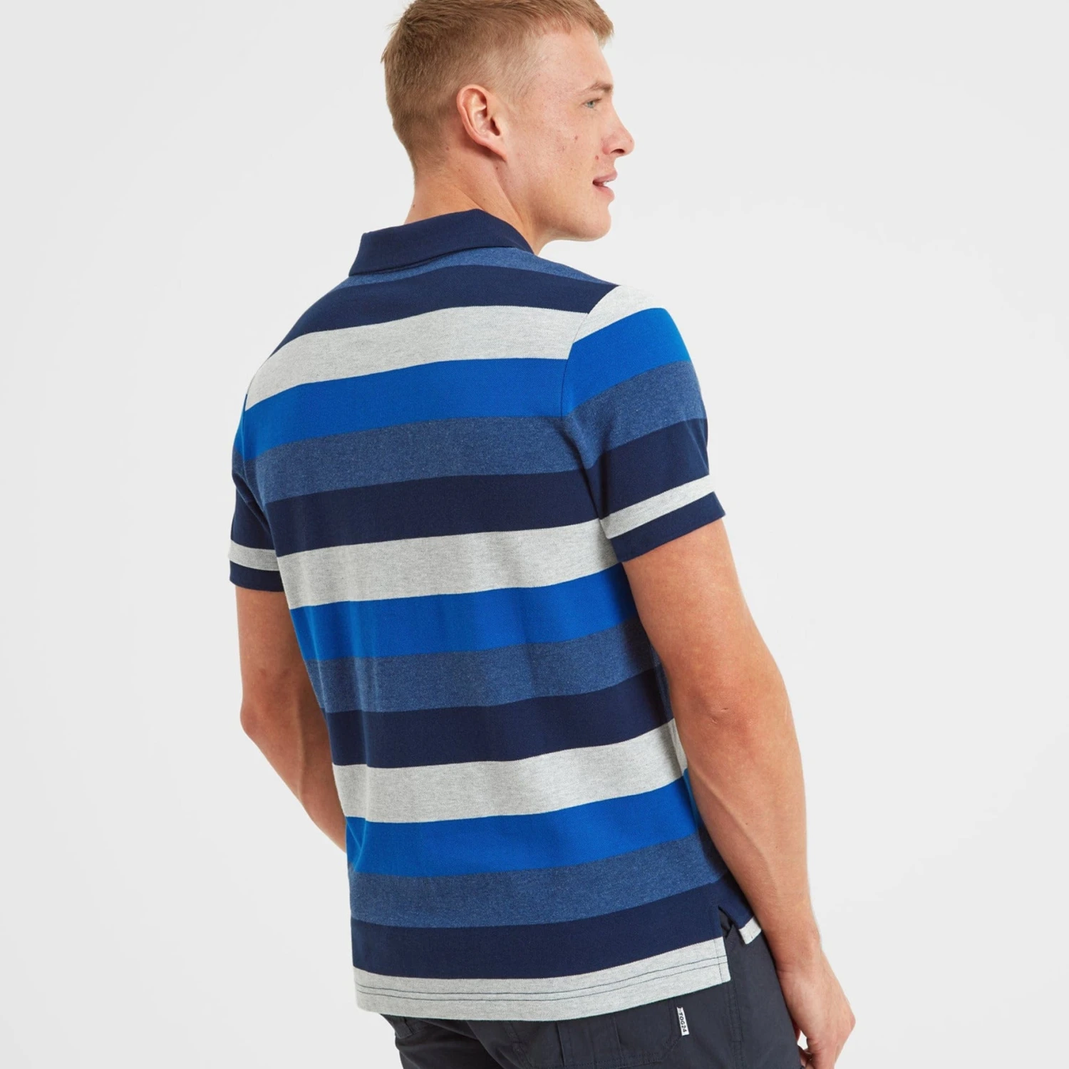 Flaxby Mens Polo - Navy 4 Flaxby Mens Polo - Navy - Image 2