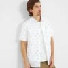 Floyd Mens Short Sleeve Shirt - Optic White -Fashion General Store 61856 FLOY001 5