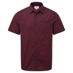 Foster Mens Check Shirt - Rio Red -Fashion General Store 61856 FOST005