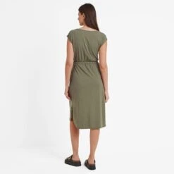 Frankie Womens Jersey Dress - Khaki -Fashion General Store 61856 FRAN301 3