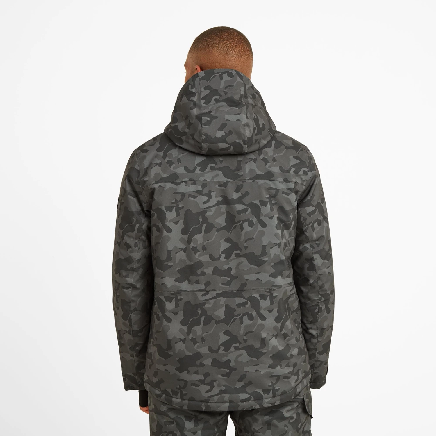 Freestyle Mens Ski Jacket - Steel Grey Camo 5 Freestyle Mens Ski Jacket - Steel Grey Camo - Image 3