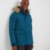 Garrick Mens Waterproof Parka - Lagoon Blue -Fashion General Store 61856 GARR005 2