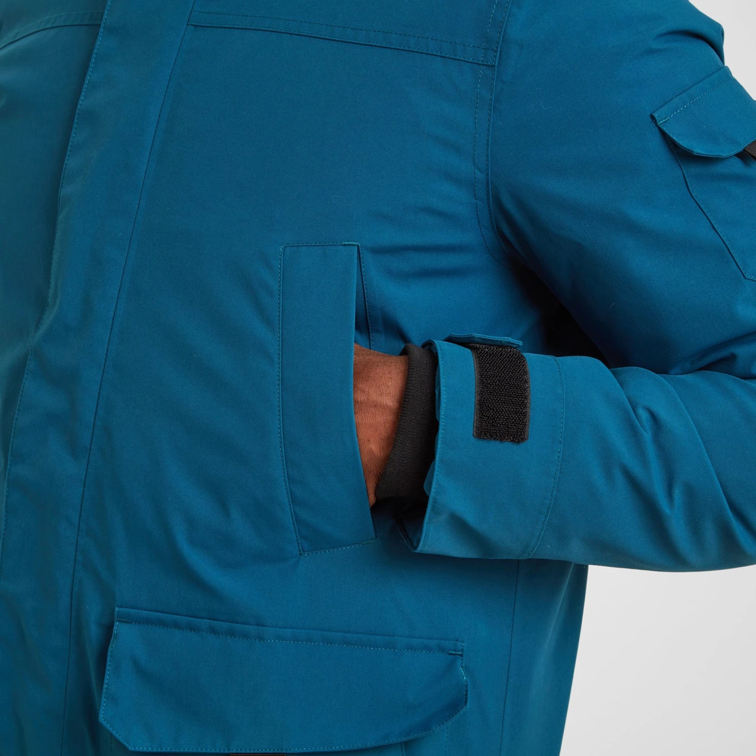 Garrick Mens Waterproof Parka - Lagoon Blue 8 Garrick Mens Waterproof Parka - Lagoon Blue - Image 6