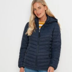 Garriston Womens Lightweight Padded Jacket - Dark Indigo -Fashion General Store 61856 GARRI310 1