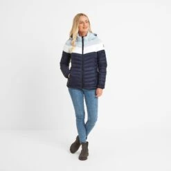 Garriston Womens Lightweight Padded Jacket - Navy Block -Fashion General Store 61856 GARRI320 1