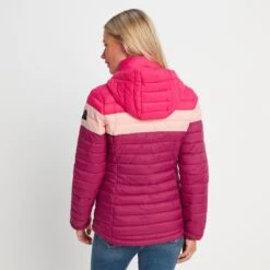 Garriston Womens Lightweight Padded Jacket - Raspberry/Magenta Pink 13 Garriston Womens Lightweight Padded Jacket - Raspberry/Magenta Pink -Fashion General Store 61856 GARRI322 2