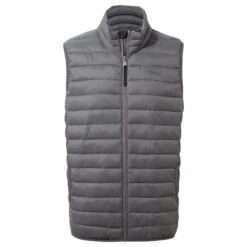 Gibson Mens Insulated Padded Gilet - Steel -Fashion General Store 61856 GIBS012