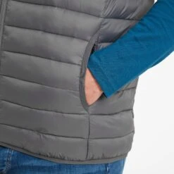 Gibson Mens Insulated Padded Gilet - Steel -Fashion General Store 61856 GIBS012 5