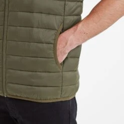 Gibson Mens Insulated Padded Gilet - Khaki 14 Gibson Mens Insulated Padded Gilet - Khaki -Fashion General Store 61856 GIBS013 6
