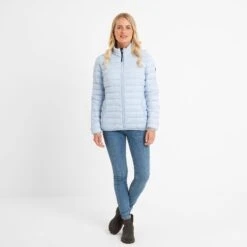 Gibson Womens Insulated Padded Jacket - Ice Blue -Fashion General Store 61856 GIBS301 1