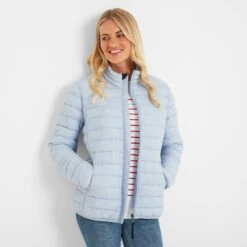 Gibson Womens Insulated Padded Jacket - Ice Blue -Fashion General Store 61856 GIBS301 6