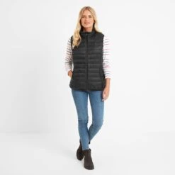 Gibson Womens Insulated Padded Gilet - Black -Fashion General Store 61856 GIBS310 1
