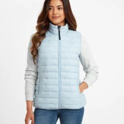 Gibson Womens Insulated Padded Gilet - Ice Blue -Fashion General Store 61856 GIBS311 2