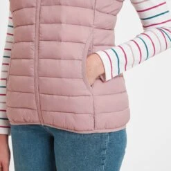 Gibson Womens Insulated Padded Gilet - Faded Pink -Fashion General Store 61856 GIBS312 5