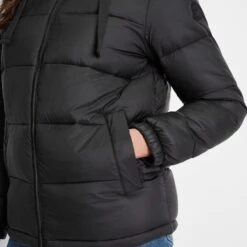 Gilly Womens Short Padded Jacket - Black 20 Gilly Womens Short Padded Jacket - Black -Fashion General Store 61856 GILLY300 4