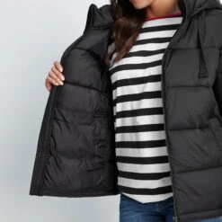 Gilly Womens Short Padded Jacket - Black 21 Gilly Womens Short Padded Jacket - Black -Fashion General Store 61856 GILLY300 6
