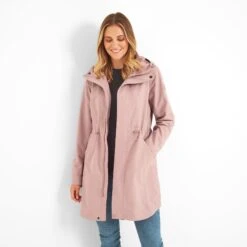 Glasson Womens Waterproof Jacket - Faded Pink 16 Glasson Womens Waterproof Jacket - Faded Pink -Fashion General Store 61856 GLASS301 8