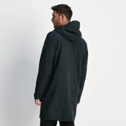 Glenton Mens Long Waterproof Jacket - Black 13 Glenton Mens Long Waterproof Jacket - Black -Fashion General Store 61856 GLEN001 3