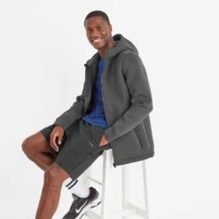 Glide Mens Tech Hoodie - Grey Marl -Fashion General Store 61856 GLIDE001 4