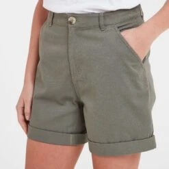 Goulding Womens Chino Shorts - Khaki -Fashion General Store 61856 GOUL401 5