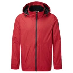 Gribton Mens Waterproof Jacket - Chilli -Fashion General Store 61856 GRIB001