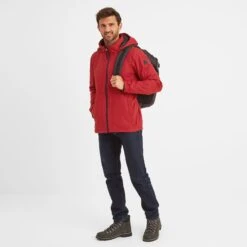 Gribton Mens Waterproof Jacket - Chilli -Fashion General Store 61856 GRIB001 1