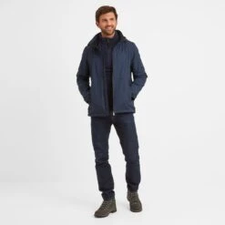 Gribton Mens Waterproof Jacket - Dark Indigo -Fashion General Store 61856 GRIB002 1