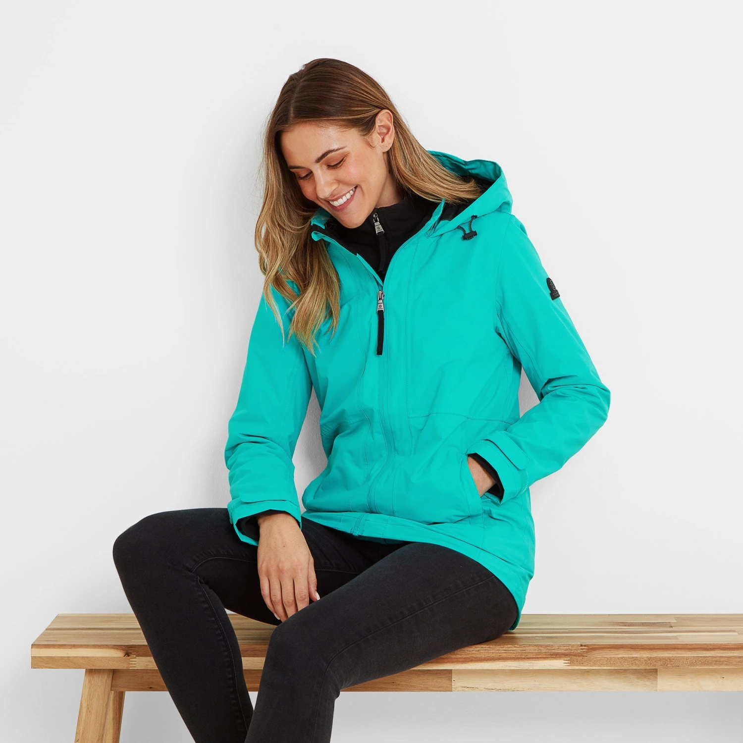 Gribton Womens Waterproof Jacket - Ceramic Blue 5 Gribton Womens Waterproof Jacket - Ceramic Blue - Image 3