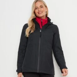 Gribton Womens Waterproof Jacket - Black -Fashion General Store 61856 GRIB302 1