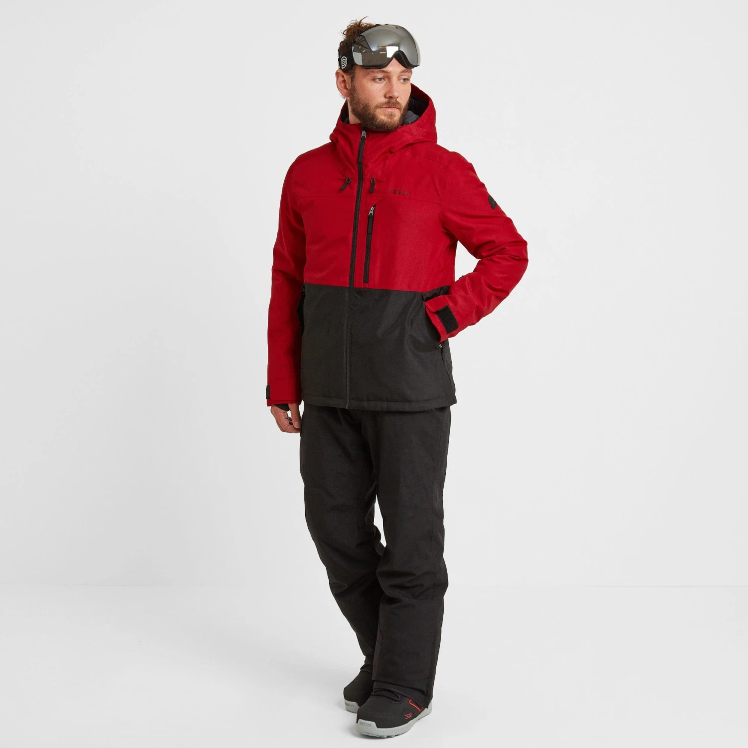 Hail Mens Ski Jacket - Chilli Red 6 Hail Mens Ski Jacket - Chilli Red - Image 4