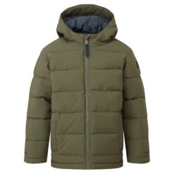 Harecroft Kids Padded Jacket - Khaki 9 Harecroft Kids Padded Jacket - Khaki -Fashion General Store 61856 HARE601