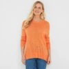 Harper Womens Knit Jumper - Coral Peach -Fashion General Store 61856 HARP300 2