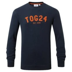 Hawnby Mens Sweat - Dark Indigo -Fashion General Store 61856 HAWNB002