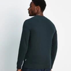 Hawnby Mens Sweat - Dark Indigo -Fashion General Store 61856 HAWNB002 3