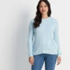 Helen Womens Knitted Jumper - Ice Blue