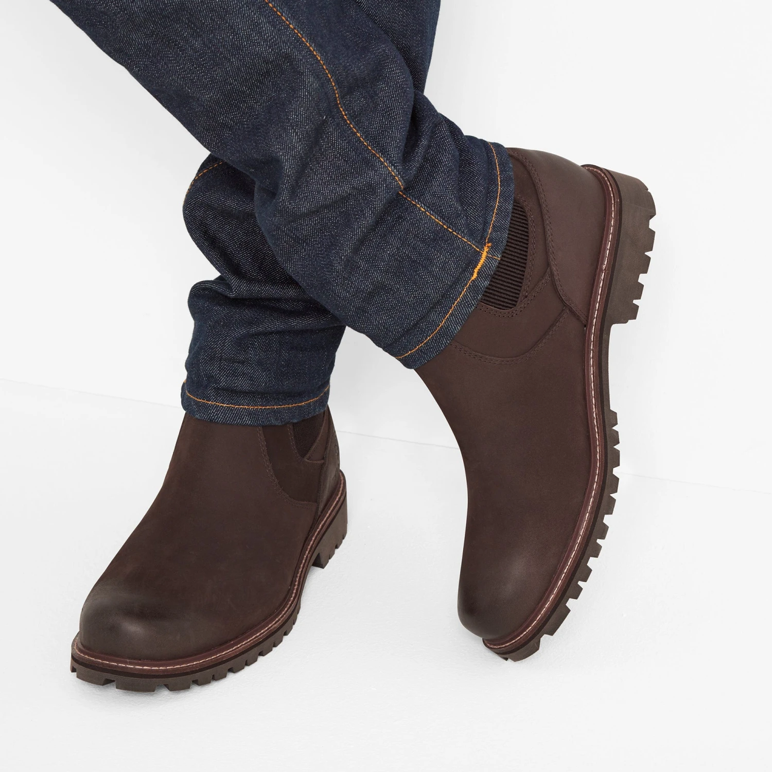 Highway Mens Chelsea Boot - Chocolate Brown 3 Highway Mens Chelsea Boot - Chocolate Brown