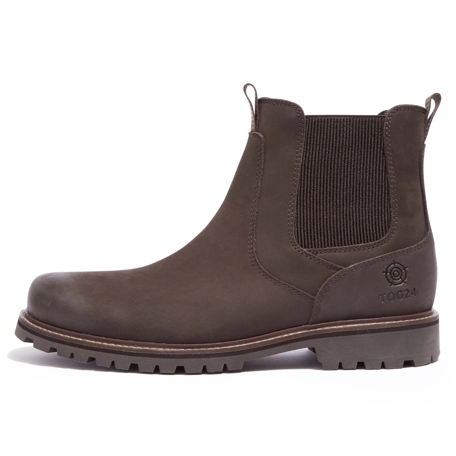Highway Mens Chelsea Boot - Chocolate Brown 4 Highway Mens Chelsea Boot - Chocolate Brown - Image 2