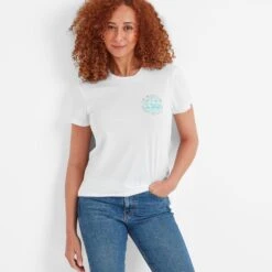 Highland Womens T-Shirt - Optic White